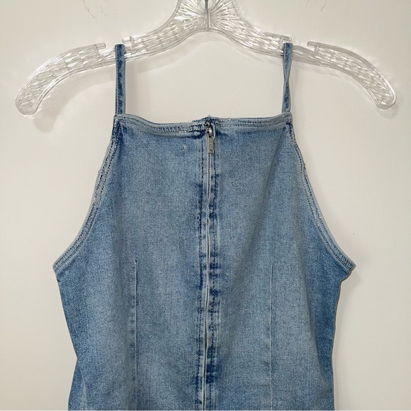 DL1961 Esme Denim Midi Apron Dress - Picture 16 of 16